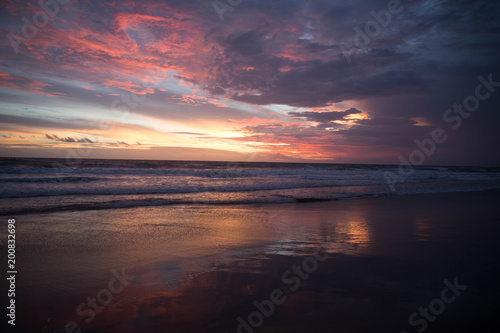 Sunset on the beach © mariiaplo