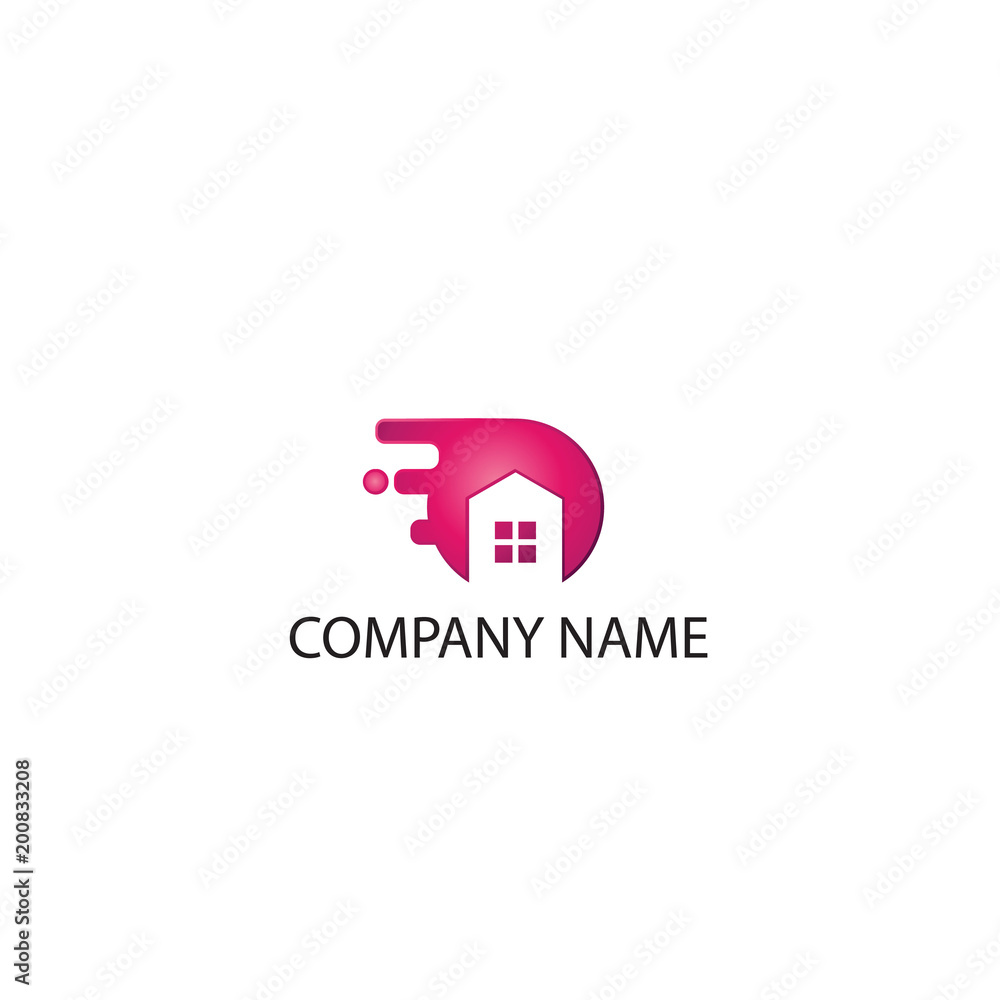 home logo template