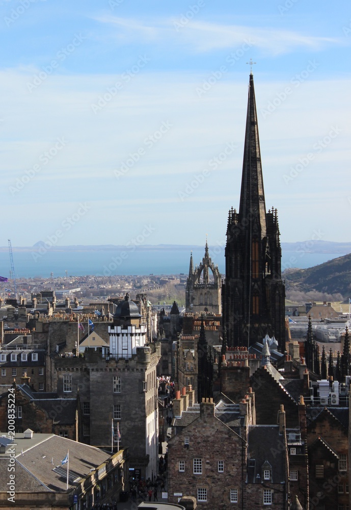 View from Castle Edinburgh