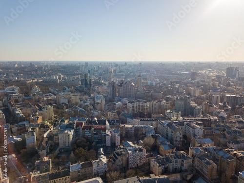 Wallpaper Mural Kyiv, the Capital of Ukraine. City landscape on a sunny spring day Torontodigital.ca