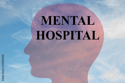 MENTAL HOSPITAL concept