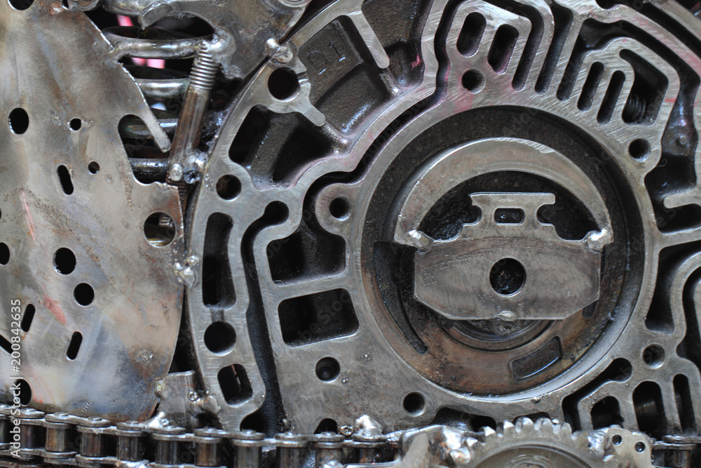 abstract motorcycle steel background abstract motorcycle steel background
