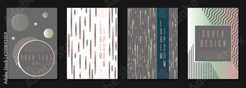 Modern cover design.