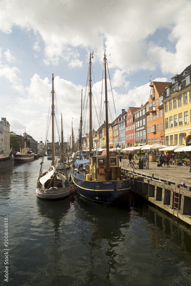 Nyhavn, Copenhagen Ships and Sails
