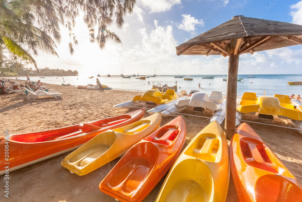 plage de Bain-Boeuf, Coin de Mire, Cap Malheureux, Mauritius Stock ...