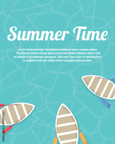 Summer holiday vacation happy and enjoy
