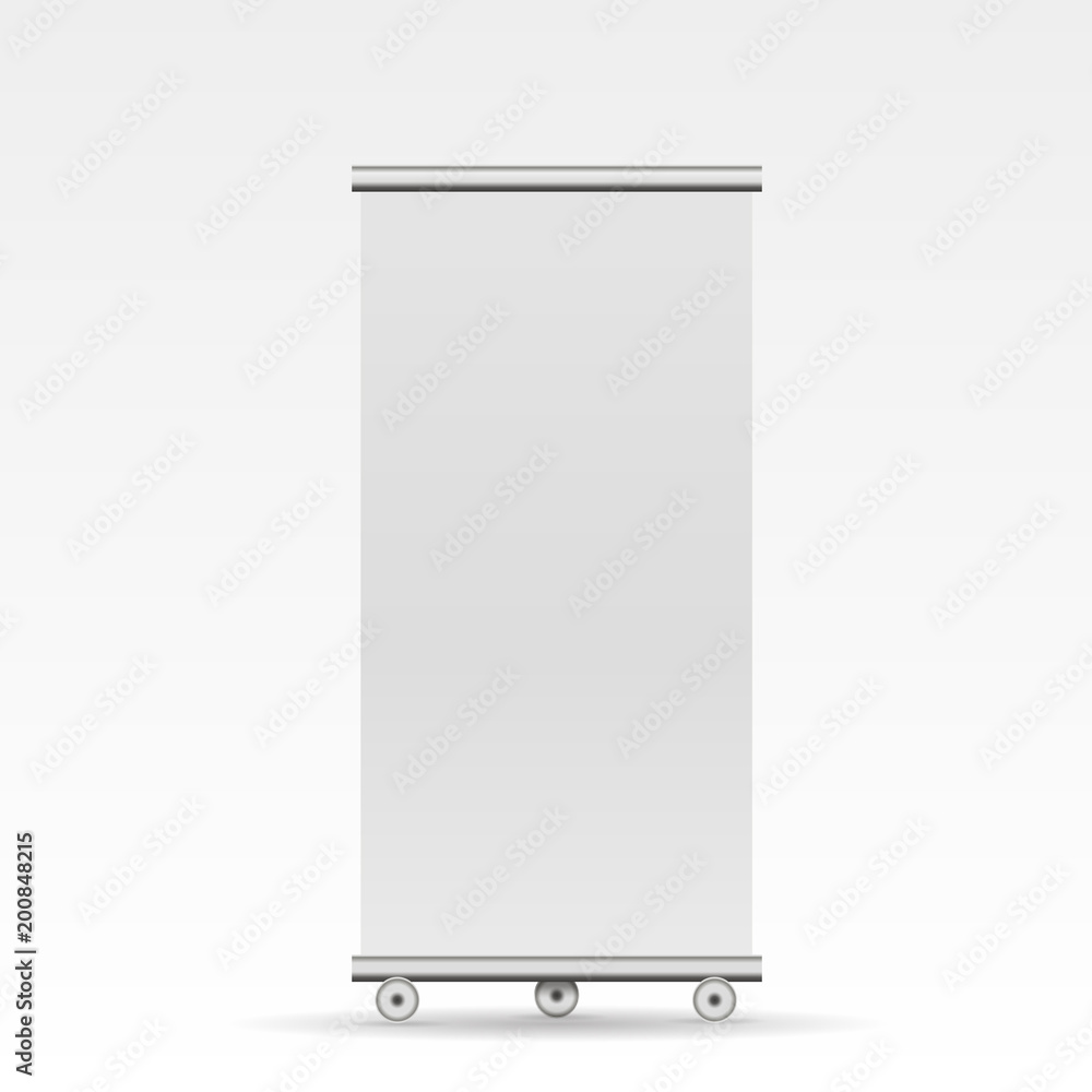 Roll up banner for your design eps 10 Roll up banner for your design eps 10