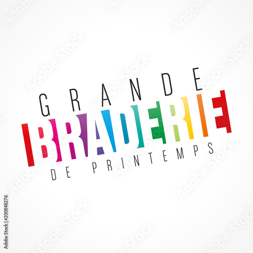 grande braderie de printemps