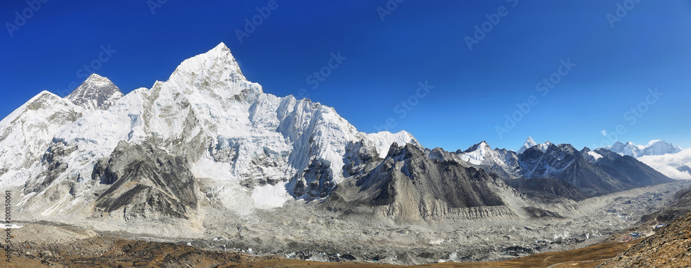 Everest & Lhotse from Kalapattar, 5545m