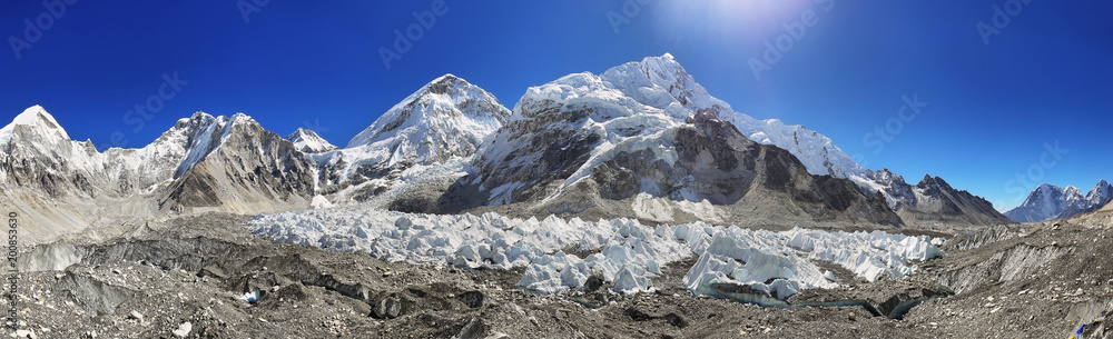 Obraz premium Views from Everest Base Camp