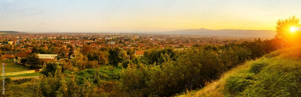 Panorama of Paracin