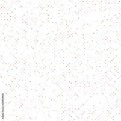 Pink seamless dot pattern background - vector graphic design