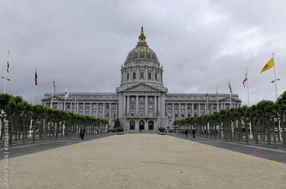 City Hall, Rathaus, San Francisco, Kalifornien, USA, Nordamerika