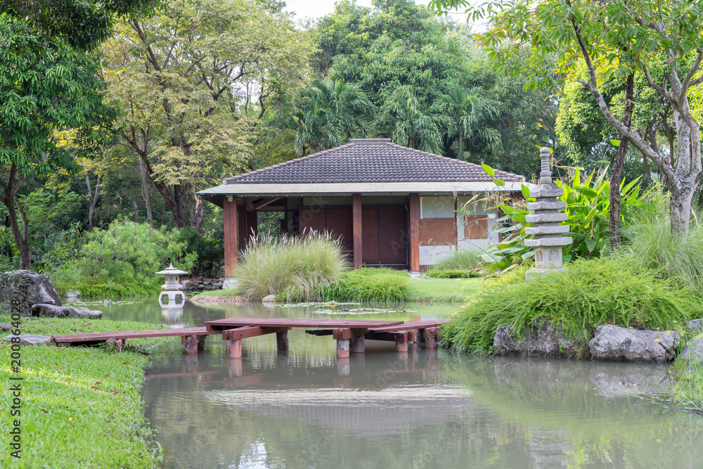 Fototapeta premium Traditional Japanese house