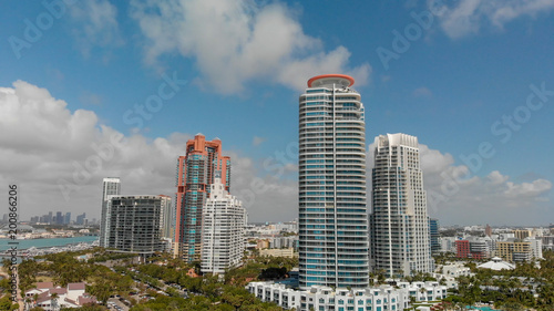 South Pointe Park in Miami Beach  Florida