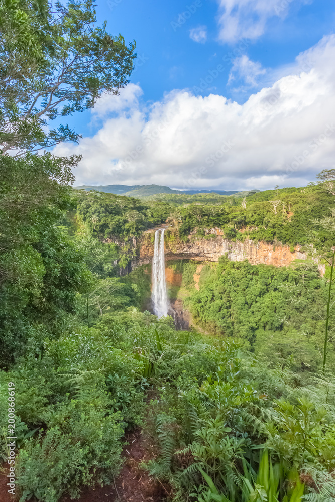 ile Maurice, cascade de Chamarel, Alexandra falls ile Maurice, cascade de Chamarel, Alexandra falls