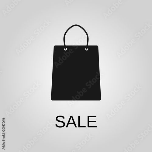 Sale icon. Sale symbol. Flat design. Stock - Vector illustration