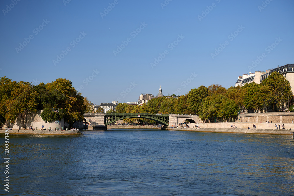 Fototapeta premium Pictures of Paris while walking along the river Seine