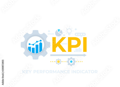 KPI, Key Performance Indicator vector