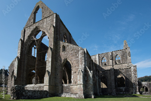 Tintern Abbey church, first Cistercian foundation in Wales, dating back to a.d. 1131 photo