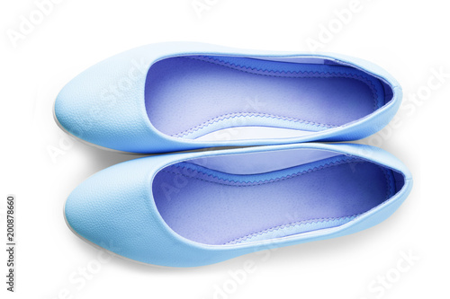  women's shoes on a white background