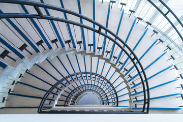modern semicircle staircase