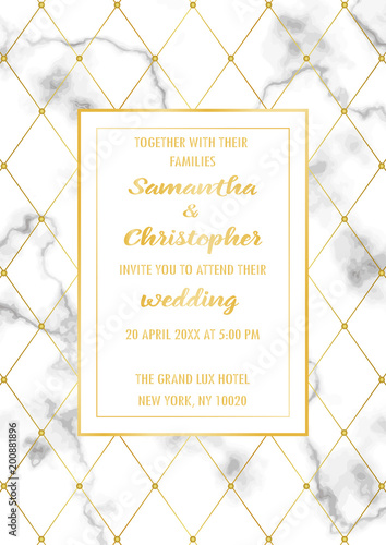 Wedding Luxury Invitation Card