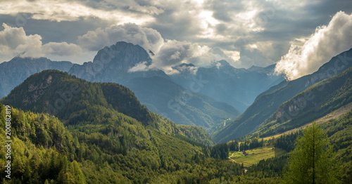 valley in the Julian alps, slovenia