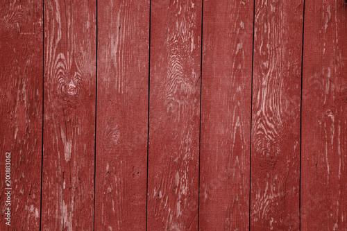 old red painted wooden board texture