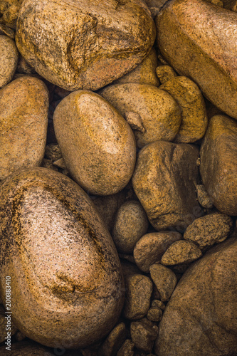 Big brown stones