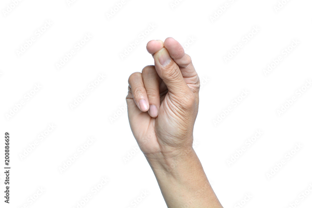 hand signs fingers and numbers isolated on a white background. hand signs fingers and numbers isolated on a white background.