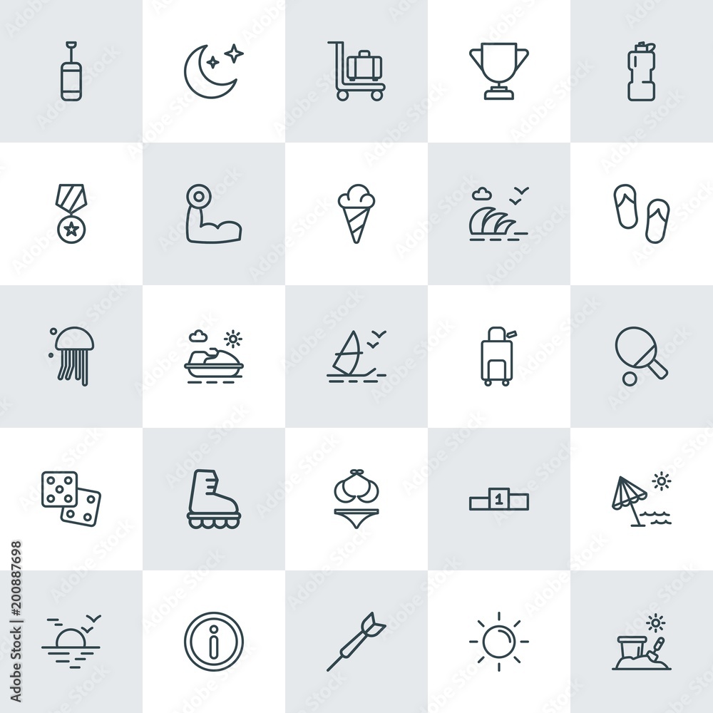 Modern Simple Set of sports, travel Vector outline Icons. ..Contains such Icons as message, web, award, wave, winner, background, toy and more on white background. Fully Editable. Pixel Perfect. Modern Simple Set of sports, travel Vector outline Icons. ..Contains such Icons as message, web, award, wave, winner, background, toy and more on white background. Fully Editable. Pixel Perfect.