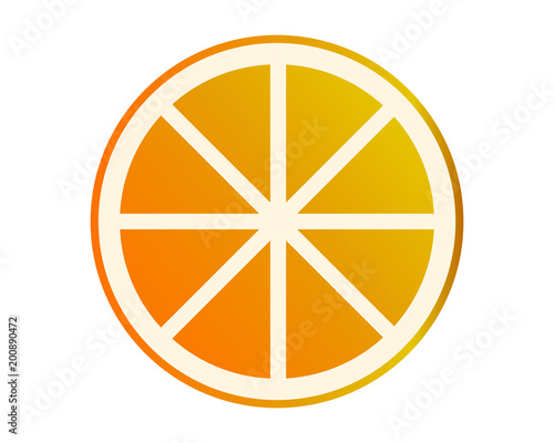 Orange vector illustration 