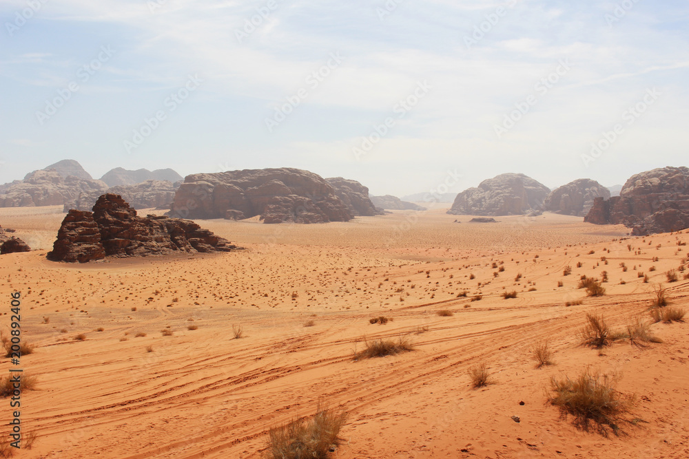 Wadi Rum desert Jordan