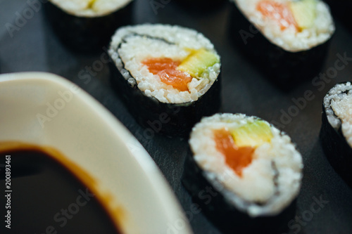 Sushi On A Plate