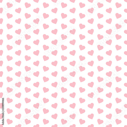 Retro Seamless Heart Pattern Rose