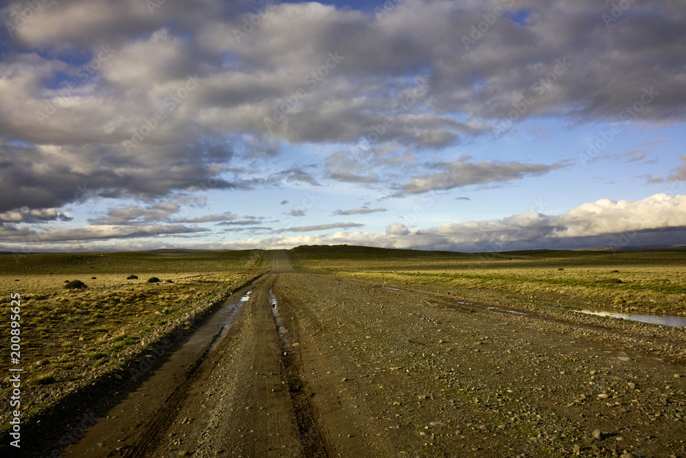 Dirt Road in Argentinian Patagonia