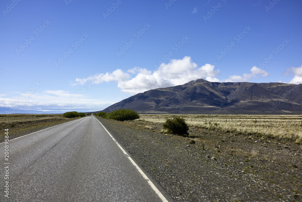 Fototapeta premium Highway in Argentinian Patagonia