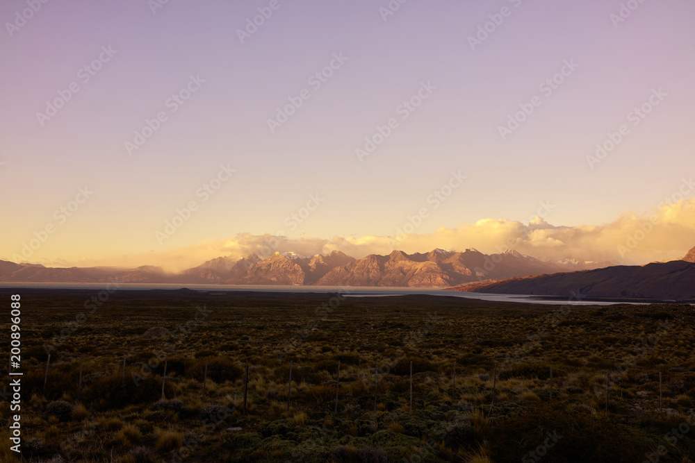 Mountain and Steppe Panorama