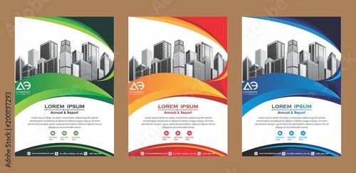 cover, layout, brochure, magazine, catalog, flyer for company or report