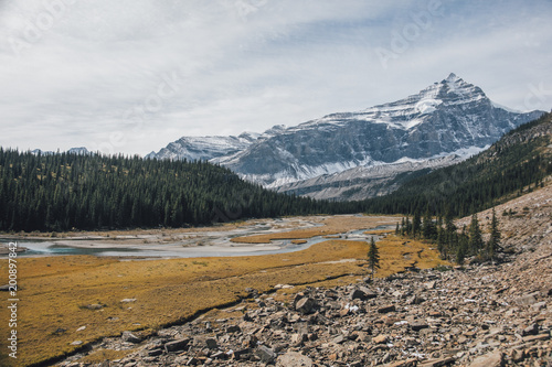 Canada, British Columbia, Rocky Mountains, Mount Robson Provincial Park, Fraser-Fort George H, Robson River photo