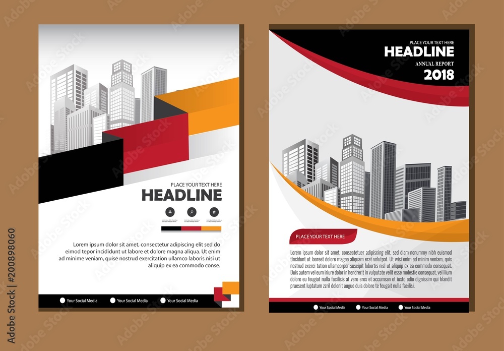 Business abstract vector template. Brochure design, cover modern layout, annual report, poster, flyer in A4 with colorful triangles, geometric shapes for tech, science, market with light background Business abstract vector template. Brochure design, cover modern layout, annual report, poster, flyer in A4 with colorful triangles, geometric shapes for tech, science, market with light background