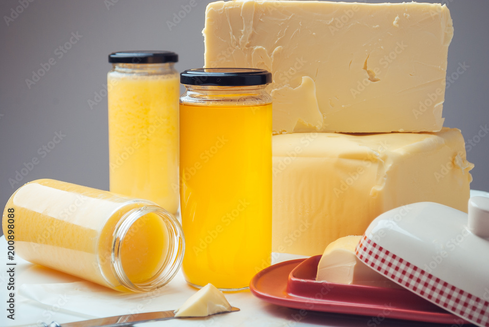 ghee butter Stock Photo Adobe Stock