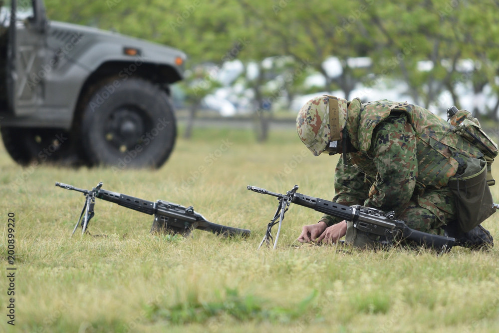 陸上自衛隊の自衛官 陸上自衛隊の自衛官