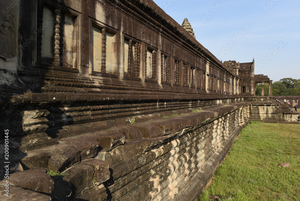 Obraz premium Angkor Wat temple at Siem Reap, Cambodia.