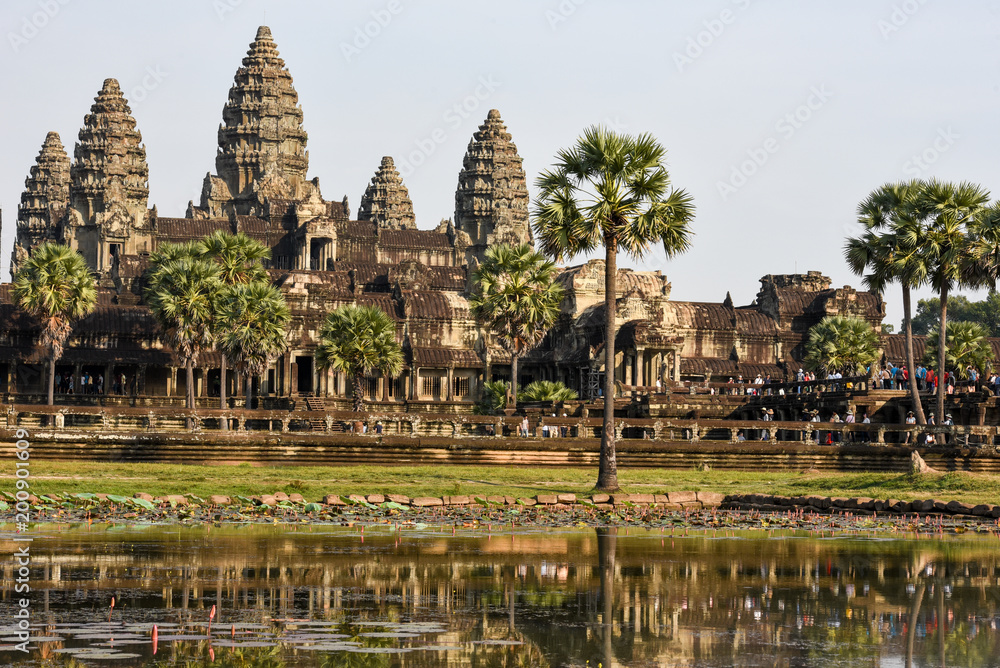 Angkor Wat temple at Siem Reap, Cambodia. Angkor Wat temple at Siem Reap, Cambodia.