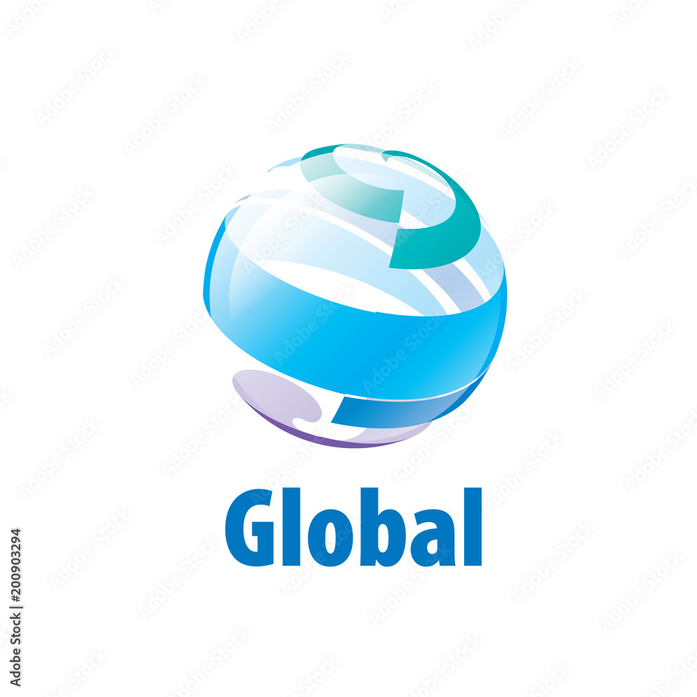 vector logo globe vector logo globe