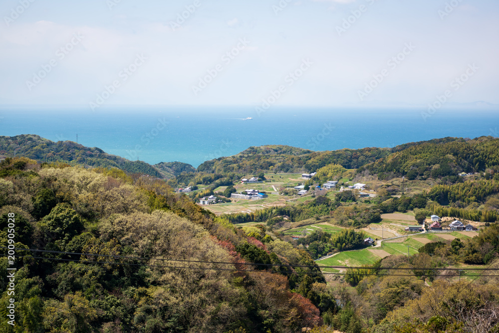 海の見える風景