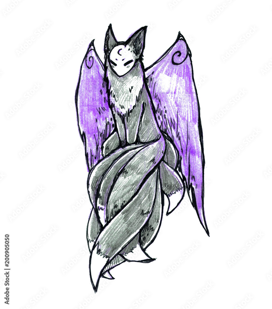 Devil Angel Wing PNG 501x1000px Devil Angel Aqua Avatar Blue  Download Free