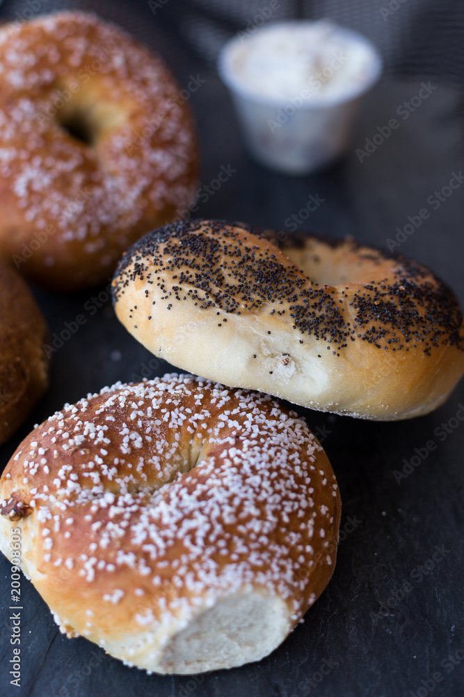 salt and poppyseed bagels salt and poppyseed bagels